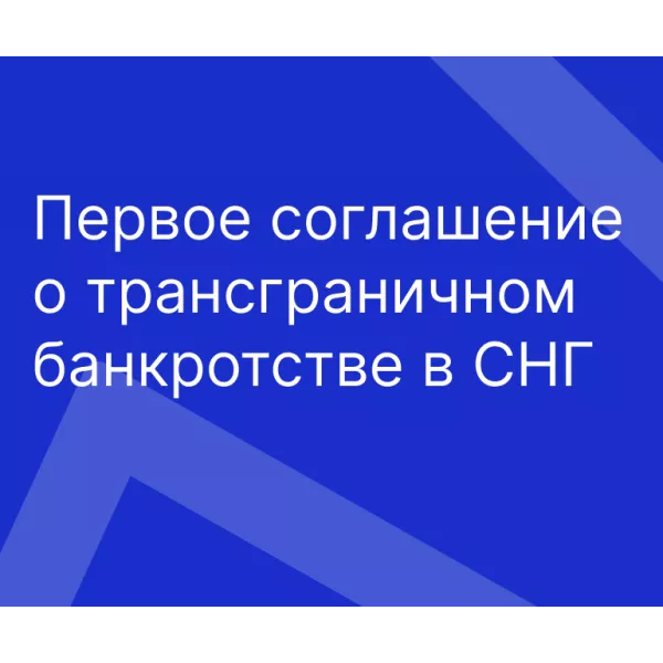 Минэкономразвития предложило первое международное соглашение СНГ о трансграничном банкротстве с возможностью многогосударственных процедур